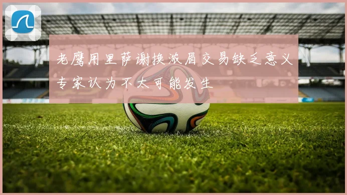 老鹰用里萨谢换浓眉交易缺乏意义专家认为不太可能发生